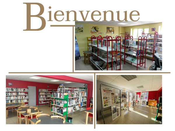Accueil d'une bibliothèque
