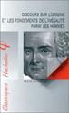 Discours sur l'origine et les fondements de l'inegalite parmi les hommes