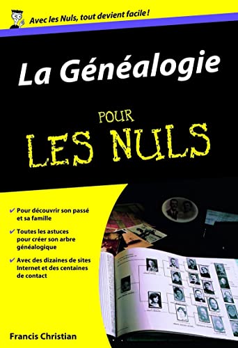 La Généalogie pour les nuls