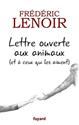Lettre ouverte aux animaux