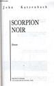 Scorpion noir